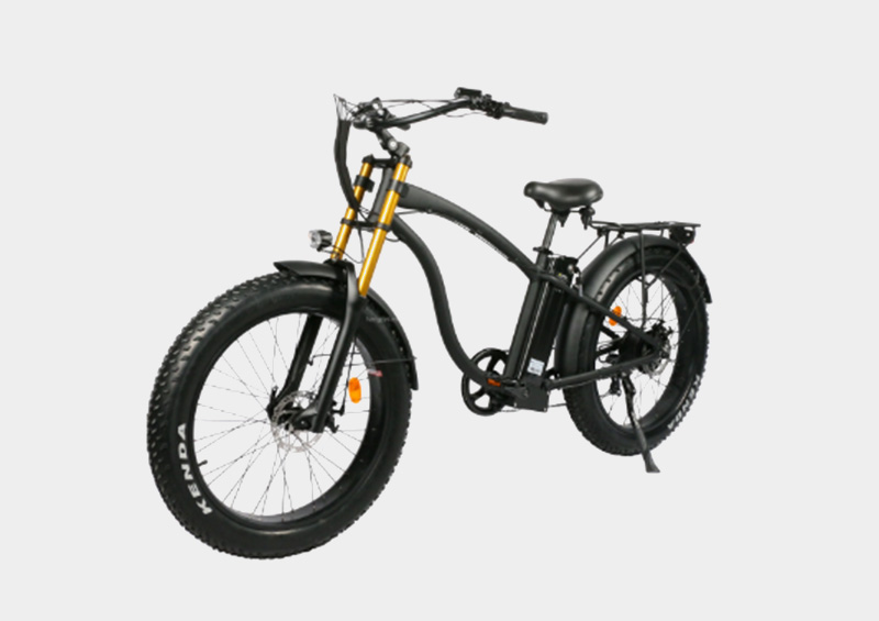 Classic Silverfish Lithium Battery Fat Tyre Electric Mountain Bicycle