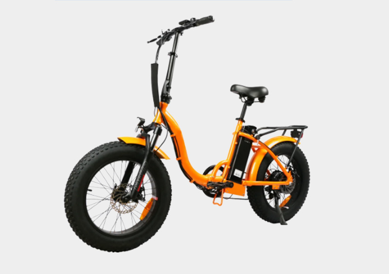 Full Suspension Frame Inside Battery Electric Folding Bicycle